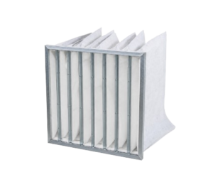 Pocket filter activated carbon metal frame Filter Plus